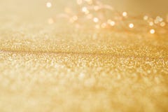 Gold and silver glittering background