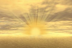 Gold Sunset Stock Photos Gold Sunset Stock Photos