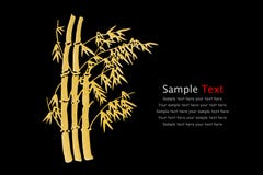 Golden Bamboo Stock Images