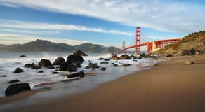 Golden Gate Bridge At Sunset Stock Images Golden Gate Bridge At Sunset Stock Images
