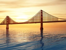 Golden Gate Bridge ilustracja ilustracji Golden Gate Bridge ilustracja ilustracji