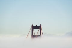 Golden Gate bridge in mist Golden Gate bridge in mist