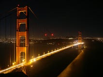 Golden Gate Bridge at Night