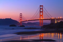Golden Gate at Sunset