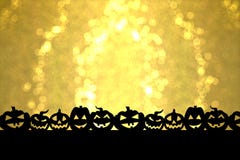 Golden Halloween stock images Golden Halloween stock images