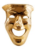 Golden mask.