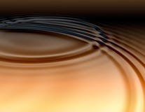 Golden Oily Liquid Ripples Stock Photos Golden Oily Liquid Ripples Stock Photos