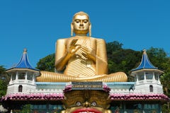 Golden Temple of Dambulla, Sri Lanka stock images Golden Temple of Dambulla, Sri Lanka stock images