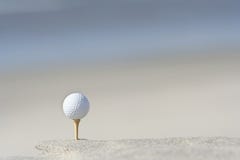 Golf Ball And Tee Royalty Free Stock Image
