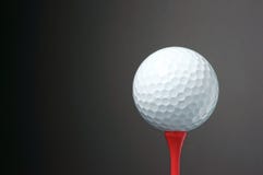 Golf Ball On Tee. Royalty Free Stock Photo Golf Ball On Tee. Royalty Free Stock Photo