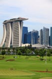 Golf Course Green Lawn In Singapore Royalty Free Stock Image