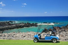 golf de chariot de plage images stock golf de chariot de plage images stock