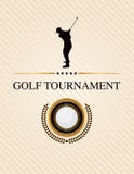 Golf-Turnier-Ereignis-Flieger-Illustration stock abbildung Golf-Turnier-Ereignis-Flieger-Illustration stock abbildung