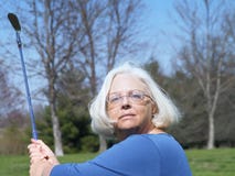 golf бабушка стоковое фото golf бабушка стоковое фото