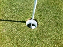 Golfing Accomplishment stock photography Golfing Accomplishment stock photography