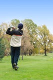Golfspeler royalty-vrije stock foto Golfspeler royalty-vrije stock foto