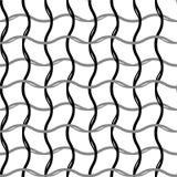 Golvend, zigzag, kruiselings netpatroon Naadloos Geometrisch Patroon Geometrische eenvoudige druk Vector die textuur herhalen royalty-vrije illustratie Golvend, zigzag, kruiselings netpatroon Naadloos Geometrisch Patroon Geometrische eenvoudige druk Vector die textuur herhalen royalty-vrije illustratie