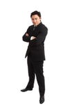 Good looking young businessman in dark suit Stock Photo Good looking young businessman in dark suit Stock Photo
