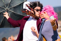 Goofy Kiss Stock Images Goofy Kiss Stock Images