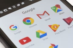 Google apps on Android phone