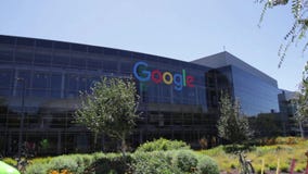 Google headquarters Sign