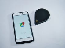 Google Maps应用 免版税图库摄影 Google Maps应用 免版税图库摄影