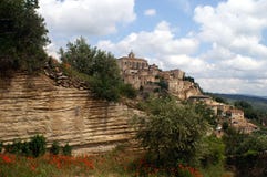 Gordes in de Provence, Frankrijk stock fotografie Gordes in de Provence, Frankrijk stock fotografie