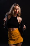 Blissful attractive woman royalty free stock photo Blissful attractive woman royalty free stock photo