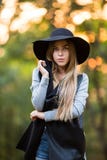 Gorgeous stylish young woman wearing fashionable clothes. stock photo Gorgeous stylish young woman wearing fashionable clothes. stock photo