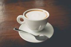 gorąca cappuccino kawa obraz stock gorąca cappuccino kawa obraz stock