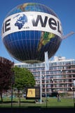Gorące Powietrze Balonowy Weltballon, Berlin, Niemcy obraz stock Gorące Powietrze Balonowy Weltballon, Berlin, Niemcy obraz stock