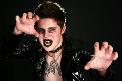 Free Goth Man Royalty Free Stock Photo - 3671315