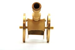 Gouden Canon stock afbeeldingen Gouden Canon stock afbeeldingen