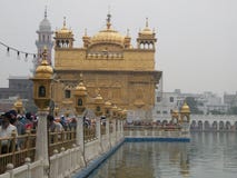 Gouden Tempel in Amritsar stock afbeeldingen Gouden Tempel in Amritsar stock afbeeldingen