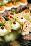Gourmet Food For Parties Royalty Free Stock Images