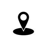 Gps, ubicación del mapa, icono del marcador de la navegación Las muestras y los símbolos se pueden utilizar para la web, logotipo ilustración del vector Gps, ubicación del mapa, icono del marcador de la navegación Las muestras y los símbolos se pueden utilizar para la web, logotipo ilustración del vector