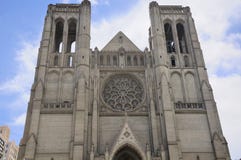 Grace cathedral San francisco Royalty Free Stock Image Grace cathedral San francisco Royalty Free Stock Image