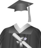Graduate Cap, Gown, & Diploma