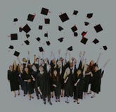 Graduation University Teenagers Students Success Concept stock image Graduation University Teenagers Students Success Concept stock image