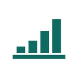 Grafdiagramsymbol som isoleras på vit bakgrund vektor illustrationer Grafdiagramsymbol som isoleras på vit bakgrund vektor illustrationer