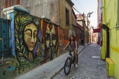 Graffiti in Valparaiso Chile royalty free stock images Graffiti in Valparaiso Chile royalty free stock images