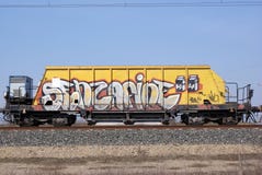 Graffiti Wagon Stock Photo Graffiti Wagon Stock Photo
