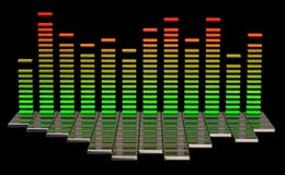 Grafische Equaliser vector illustratie Grafische Equaliser vector illustratie