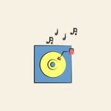 gramofone com ilustração do esboço da música Elemento do ícone colorido do casamento para apps móveis do conceito e da Web Gramop ilustração do vetor gramofone com ilustração do esboço da música Elemento do ícone colorido do casamento para apps móveis do conceito e da Web Gramop ilustração do vetor
