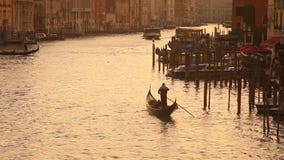 Grand Canal in Venedig bei Sonnenuntergang Grand Canal in Venedig bei Sonnenuntergang