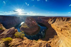 Grand Canyon with Colorado River,Located in Page, Arizona, USA royalty free stock photo Grand Canyon with Colorado River,Located in Page, Arizona, USA royalty free stock photo
