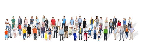 Grand groupe de personnes multi-ethniques avec de diverses professions photos libres de droits Grand groupe de personnes multi-ethniques avec de diverses professions photos libres de droits