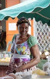 Grand marché de fruits et de légumes, Cayenne, Guyane française française, FOD images stock Grand marché de fruits et de légumes, Cayenne, Guyane française française, FOD images stock