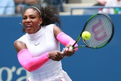 Grand Slam champion Serena Williams of United States in action during her round three match at US Open 2016