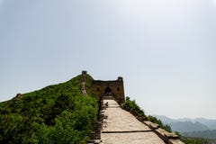 Grande Muraille de Simatai près de ville de l'eau de gubei dans Pékin Chine, G images stock Grande Muraille de Simatai près de ville de l'eau de gubei dans Pékin Chine, G images stock